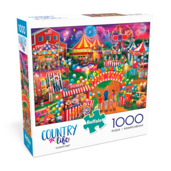 Buffalo Games Other - Buffalo Games Country Life County Fair 1000Pc Jigsaw Puzzle